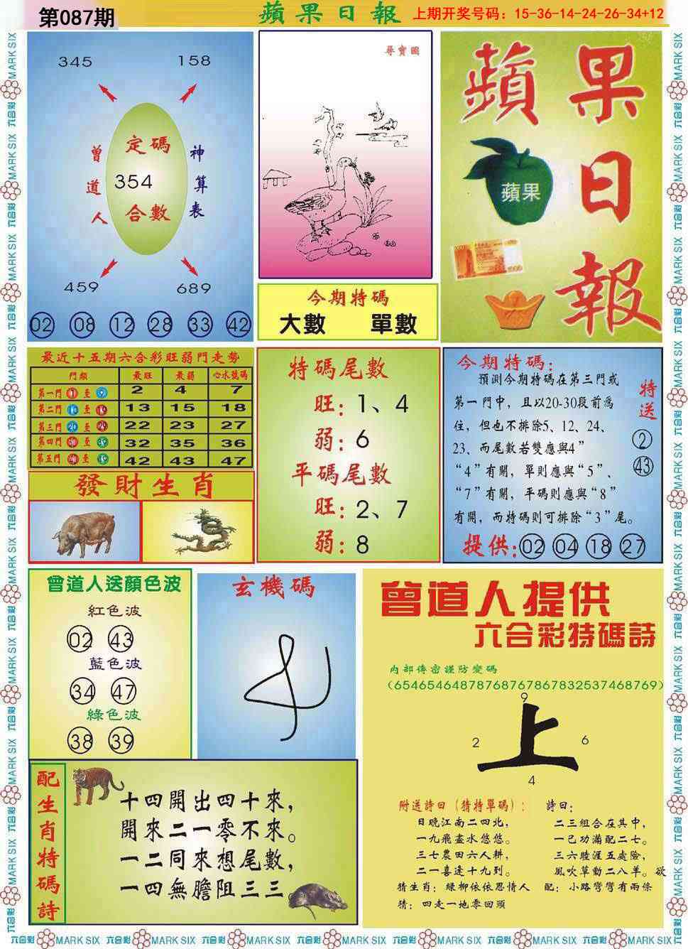 087期青苹果日报[图]